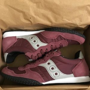 Women’s Saucony Originals Bullet Sneakers, Burgundy